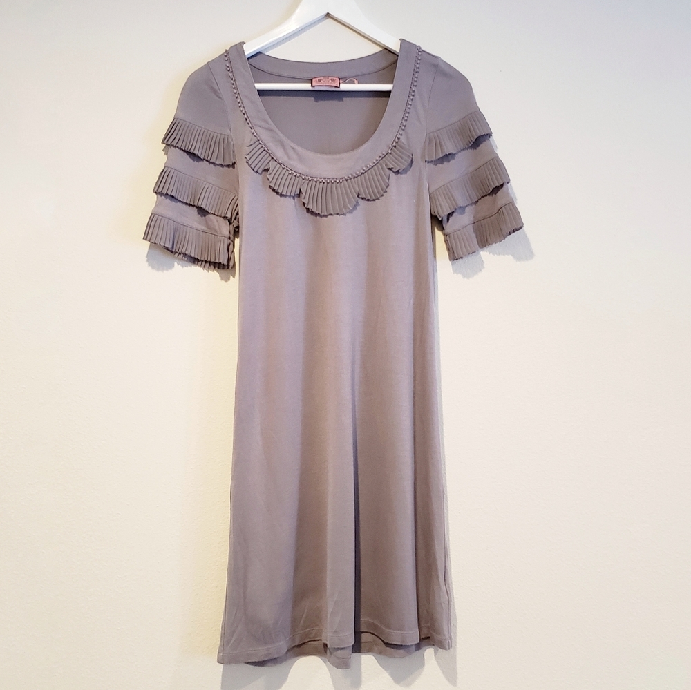 Juicy Couture | gray stretch dress